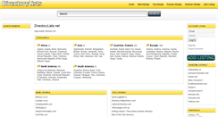 Desktop Screenshot of directorylists.net